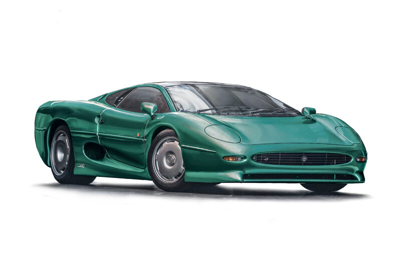 Italeri 1/24 Jaguar XJ220 afbeelding