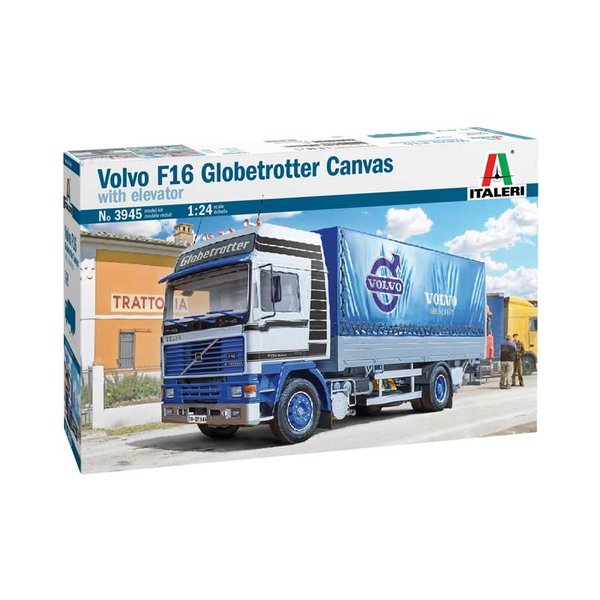 Italeri 1/24 Volvo F16 Globetrotter Canvas afbeelding