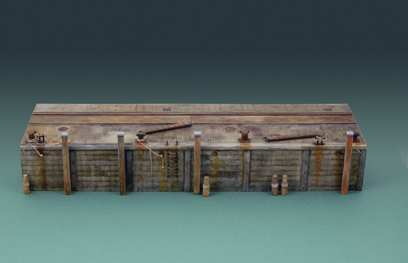 Italeri 1/35 Long Dock afbeelding