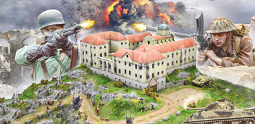 Italeri 1/72 Battle set Montecassino Abbey 1944 afbeelding
