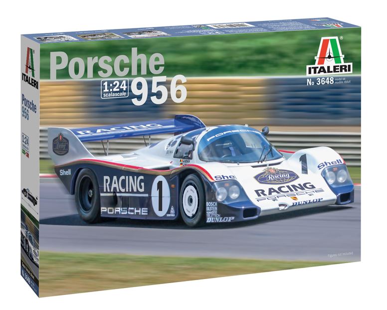 Italeri 1/24 Porsche 956 afbeelding