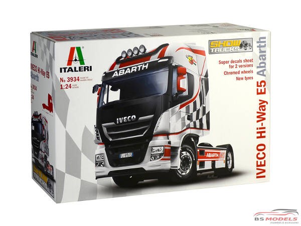 Italeri 1/24 Iveco Hi-Way E5 Abarth afbeelding
