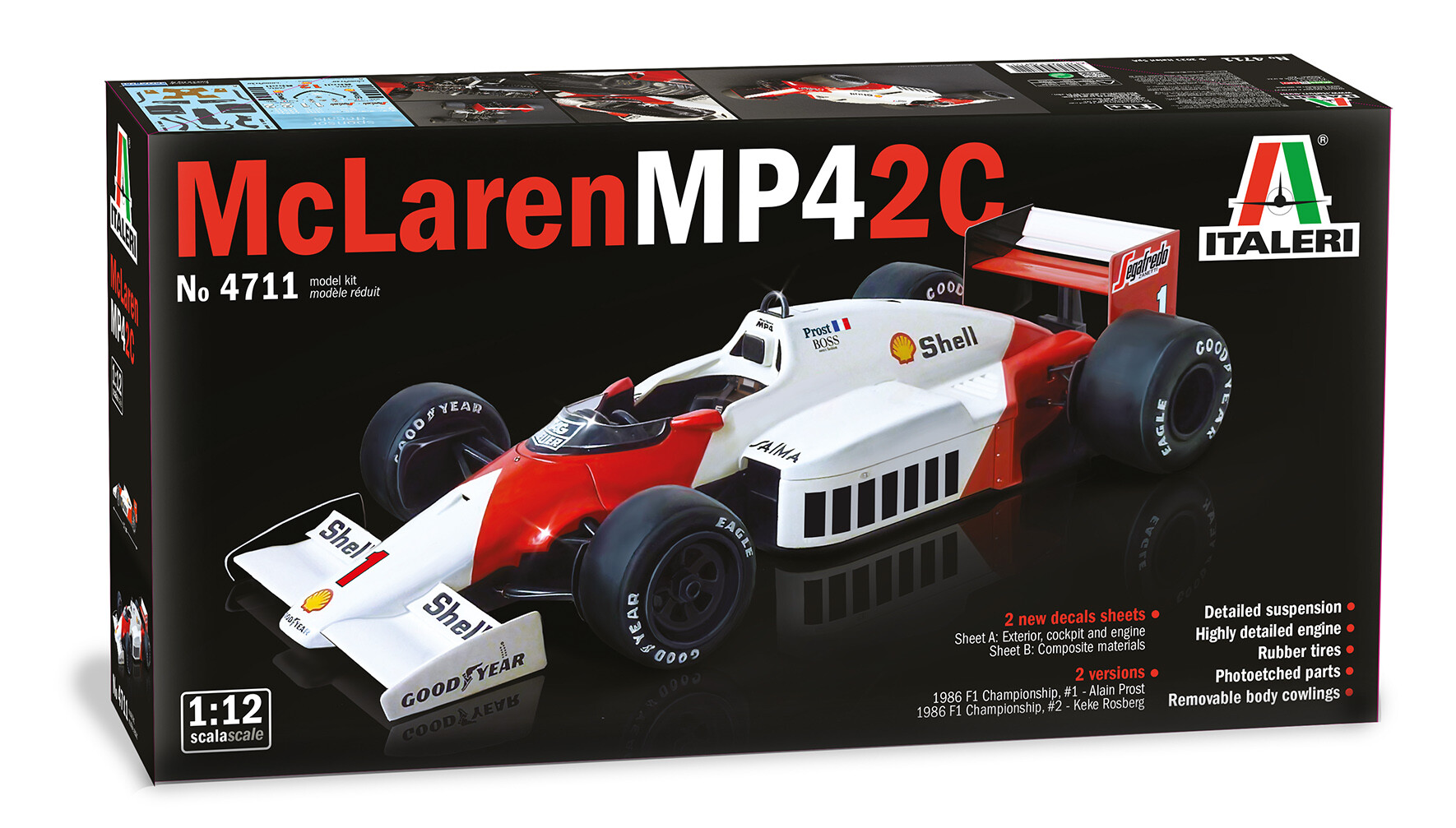 Italeri 1/12 McLaren MP42C