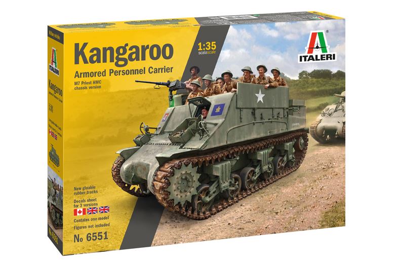 Italeri 1/35 Kangaroo (Armored Personnel Carrier) afbeelding