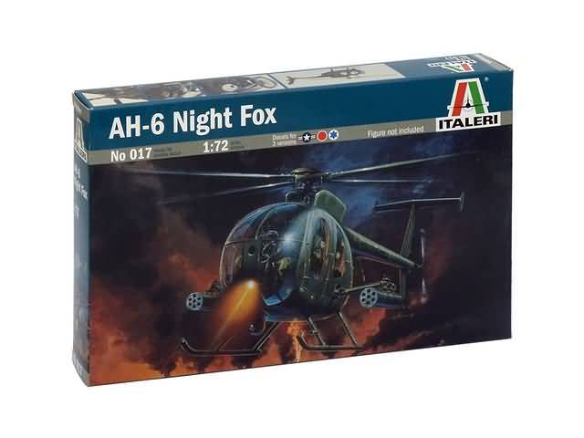 Italeri 1/72 AH-6 Night Fox afbeelding
