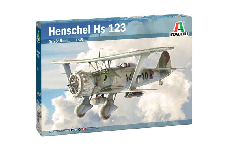 Italeri 1/48 Henschel Hs123 afbeelding