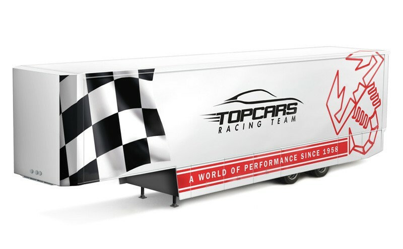 Italeri 1/24 Racing Trailer