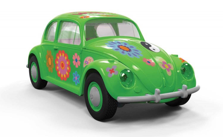 Airfix Quickbuild Flower Power Volkswagen Beetle - TopRC