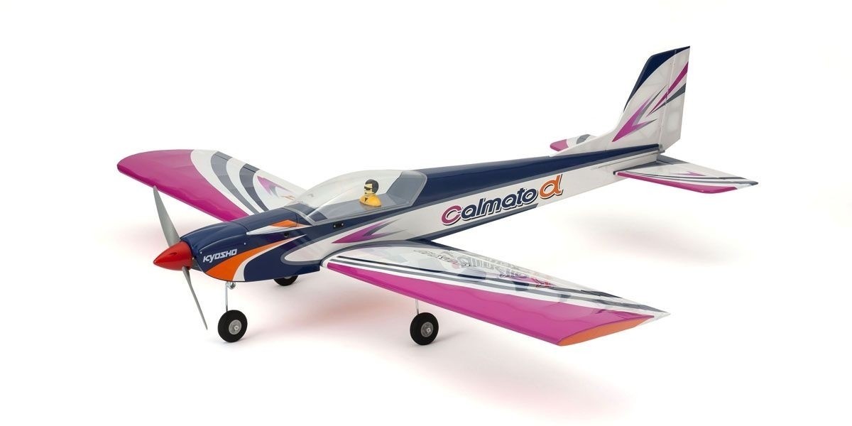 Kyosho Calmato Alpha 40 sports vliegtuig - Paars afbeelding
