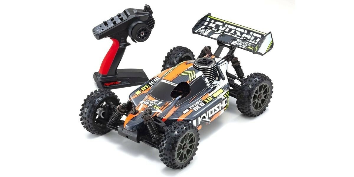Kyosho Inferno Neo 3.0 nitro buggy RTR - Oranje