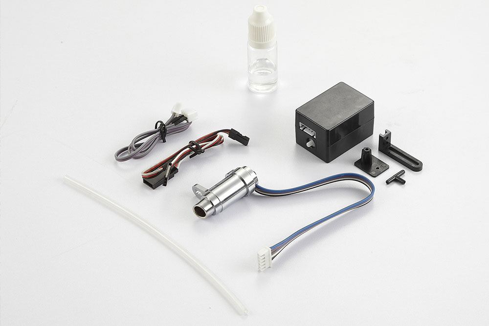 Killerbody uitlaatset met rook en LED voor 1/10 afbeelding