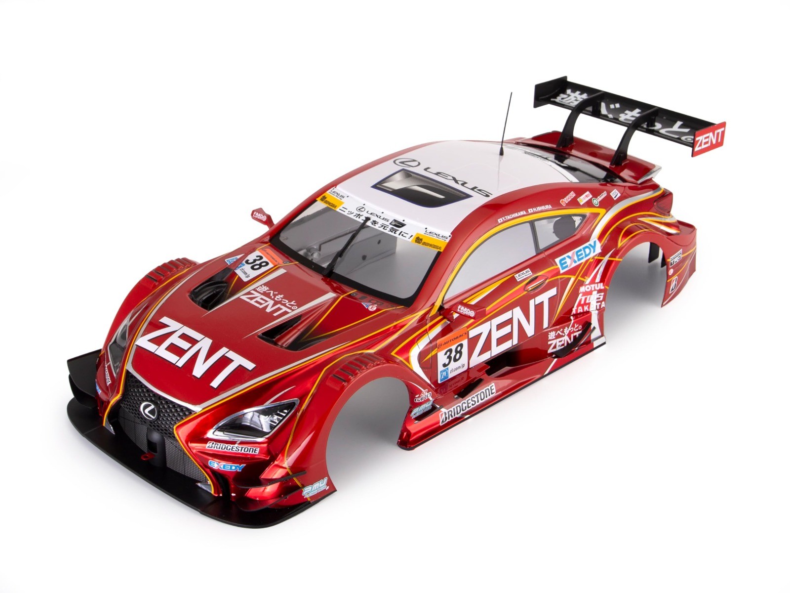 Killerbody Zent Cerumo RC F 195mm gespoten body afbeelding