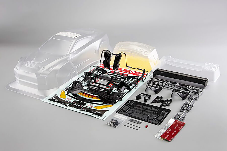 KillerBody B-Max NDDP GT-R Nismo3 GT clear body - 190mm