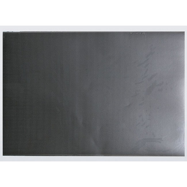 Carbon Fiber pattern (square) stickervel 300x195mm afbeelding