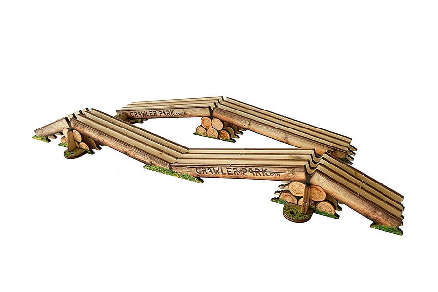 Crawler Park Kruisende Assen Obstakel voor 1/24 Crawlers afbeelding