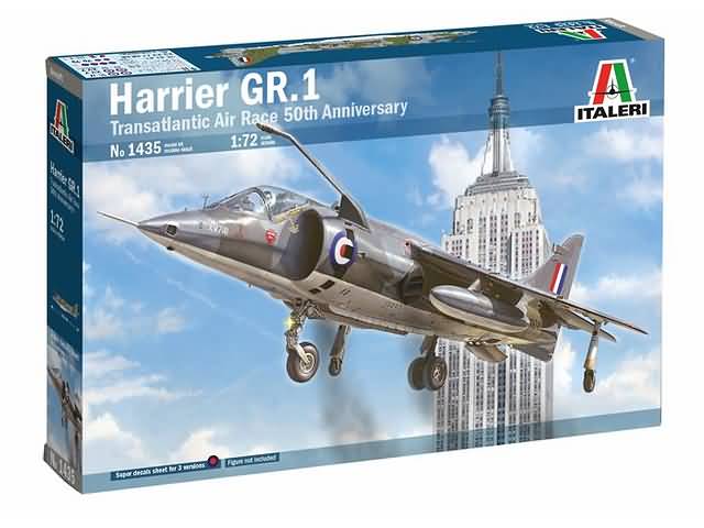 Italeri 1/72 Harrier GR1 Transatlantic Air Race 50th Anniversary afbeelding