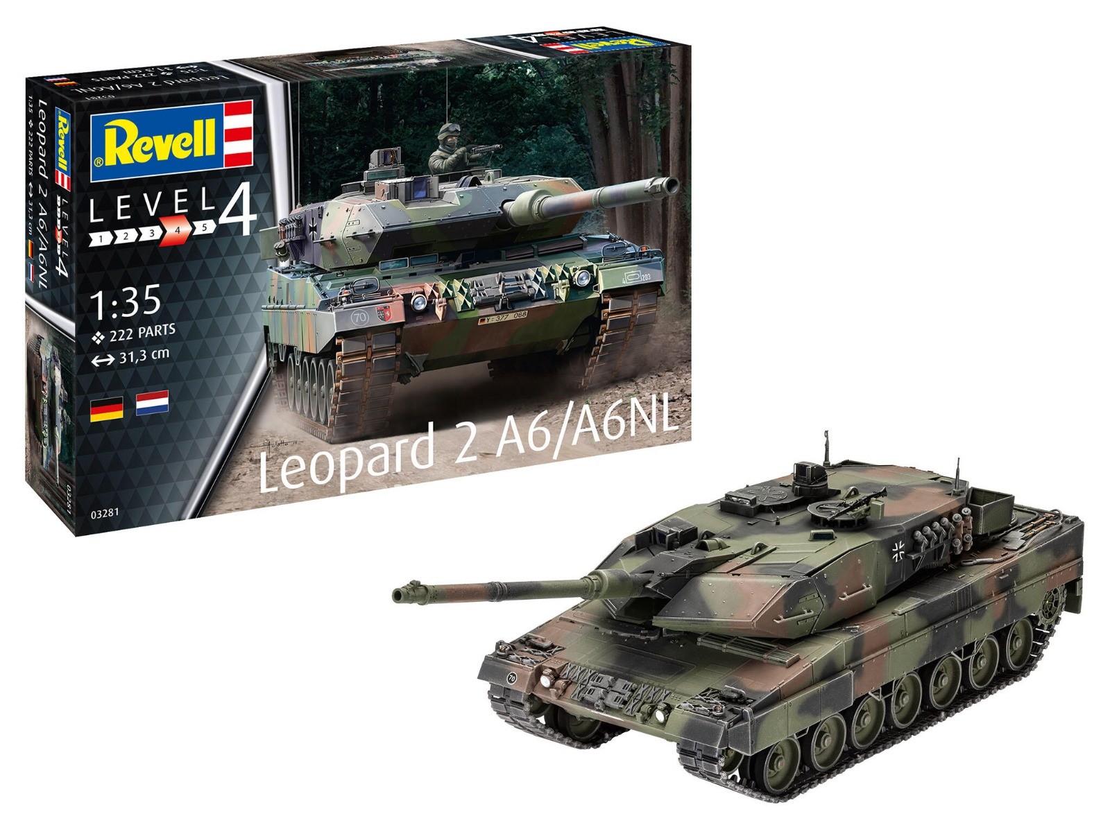 Revell 1/35 Leopard 2 A6/A6NL afbeelding