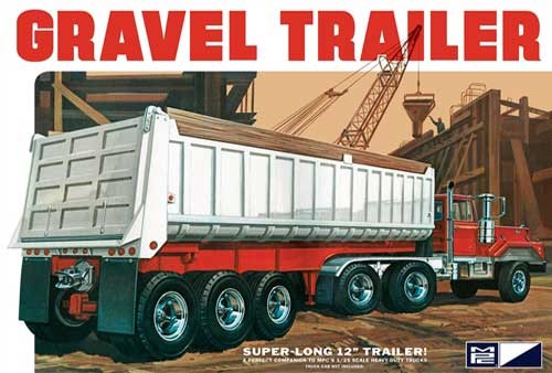 MPC 3 Axle Gravel Trailer 1/25