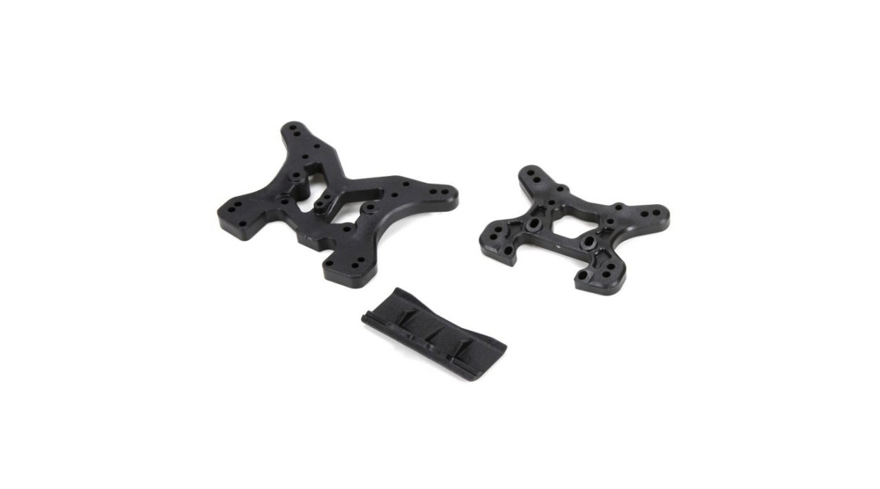 Front and Rear Shock Towers: TEN-SCBE (LOS231015)