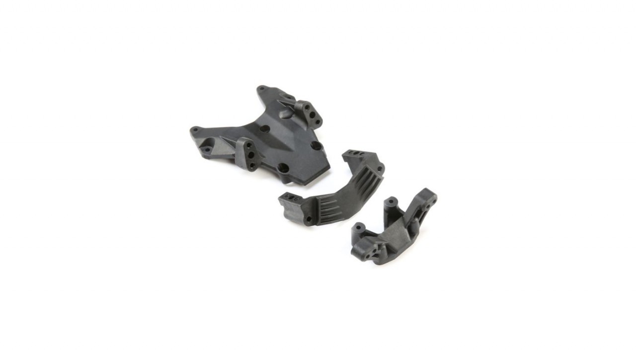 Bulkhead Camber Block & Servo Mount: 22S (LOS231045)