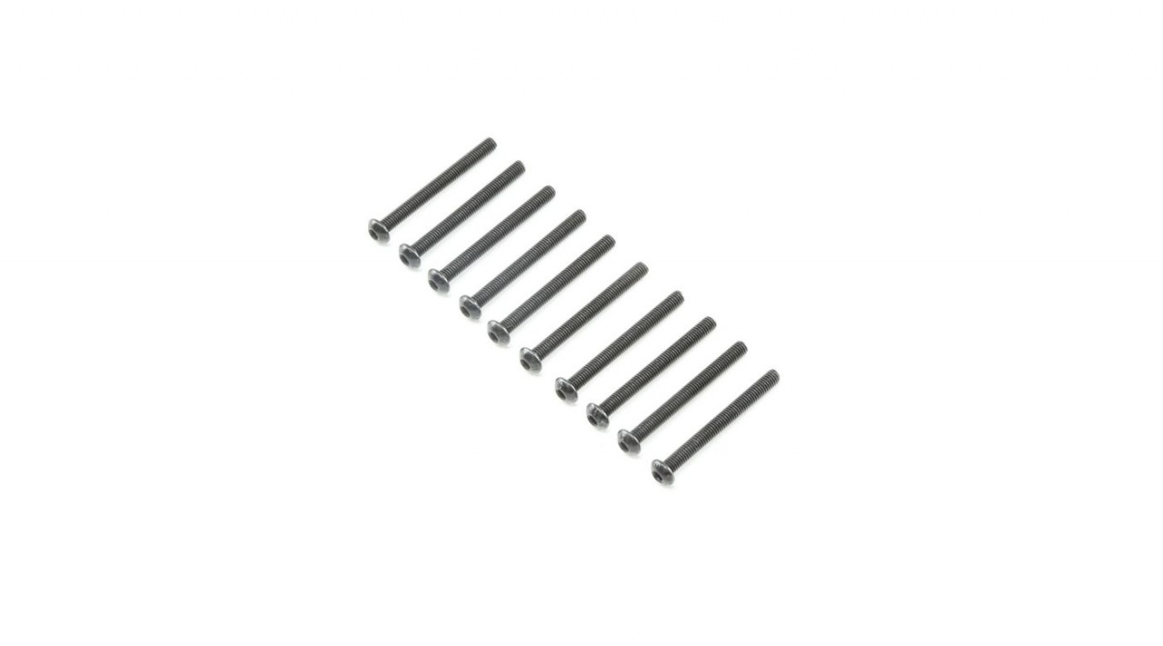 Button Head Screws M3x30mm (10) (LOS235025)