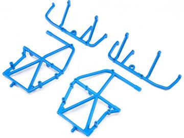 Losi - Side Cage and Lower Bar Blue: LMT (LOS241047) afbeelding
