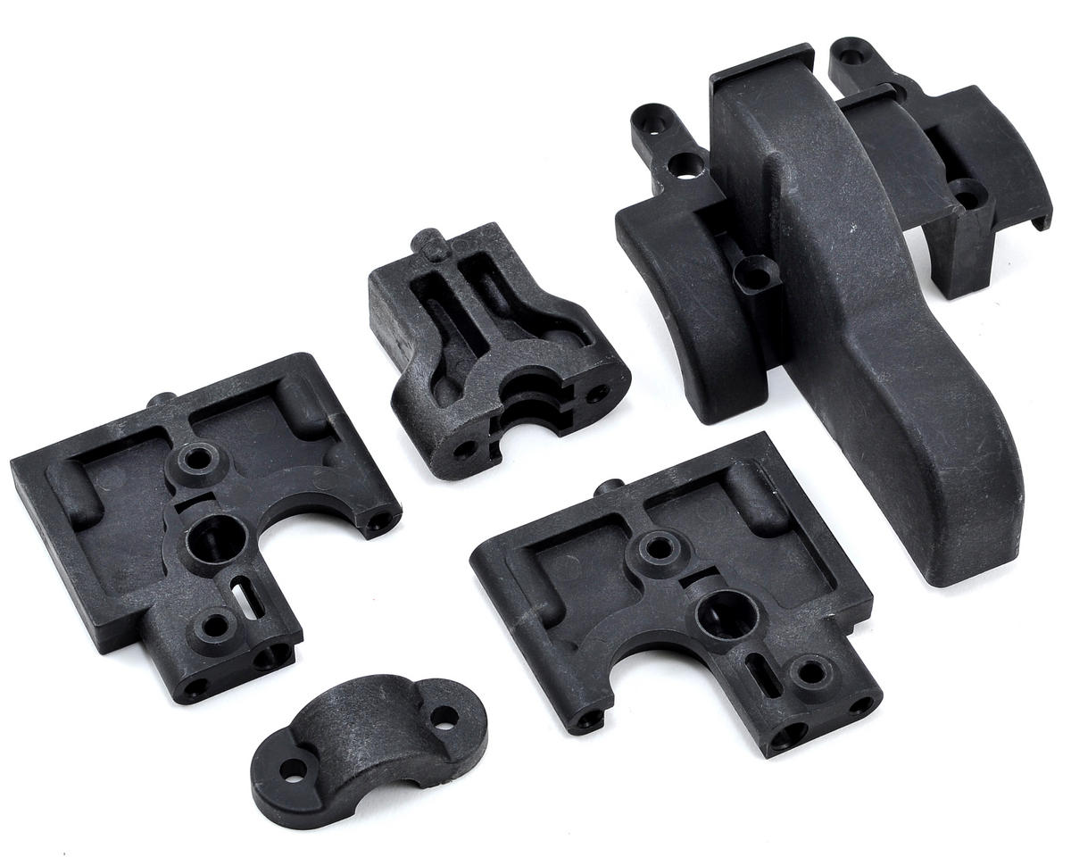 Center Diff Mount, Drivetrain Mount & Gear Cover: 1/5 DB XL (LOS251022)