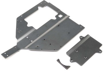 Losi - Chassis and Motor Cover Plate: Super Baja Rey (LOS251061) afbeelding