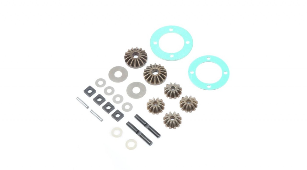 Losi Diff Rebuild Kit Al Diff Housing (LOS252067)