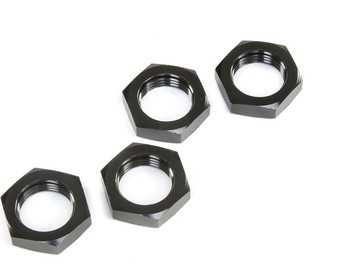 Losi - Wheel Nuts Black (4): 5ive-T 2.0 (LOS252098)
