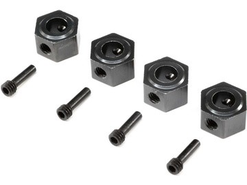 Losi - 12mm Machined Wheel Hex (4): LMT (LOS343200)