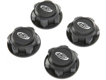 Losi - Wheel Nuts Captured Black (4): DBXL-E 2.0 (LOS352009) afbeelding
