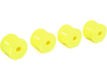 Losi - FR/RR Wheel Yellow (4): Mini-T 2.0 (LOS41011) afbeelding