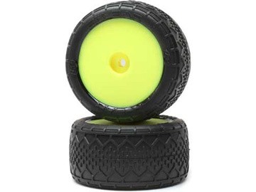 Losi - BK Bar RR Mounted Yellow (2): Mini-B (LOS41016)
