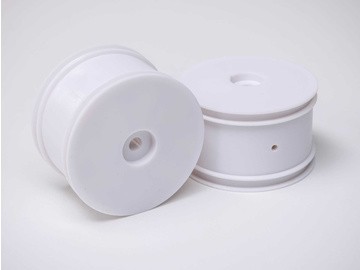 Losi - Rear Wheel White (2): Mini-B (LOS41026)