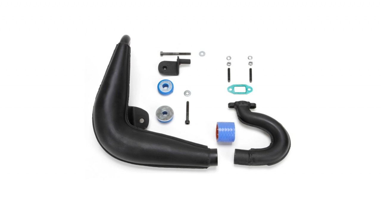 Tuned Exhaust Pipe, 23-30cc Gas Engines: DBXL (LOS55000) afbeelding