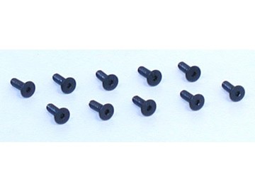 Losi - Flat Head Screws 4-40 x 3/8 (10) (LOSA6210) afbeelding