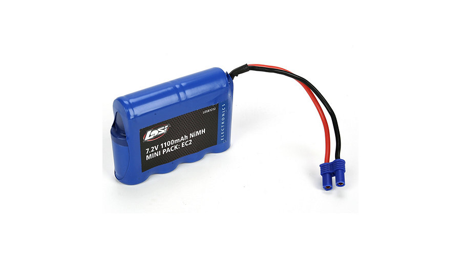 Losi NiMH 7,2 volt 1100mah met EC2 stekker