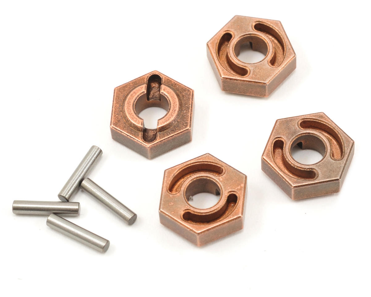 Wheel Hex (4) w/Pins: TEN-SCTE (LOSB3495)