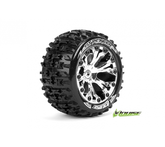 Louise ST-PIONEER Soft banden op 2.8" Velgen Chroom - 0" Offset - Hex 12mm afbeelding