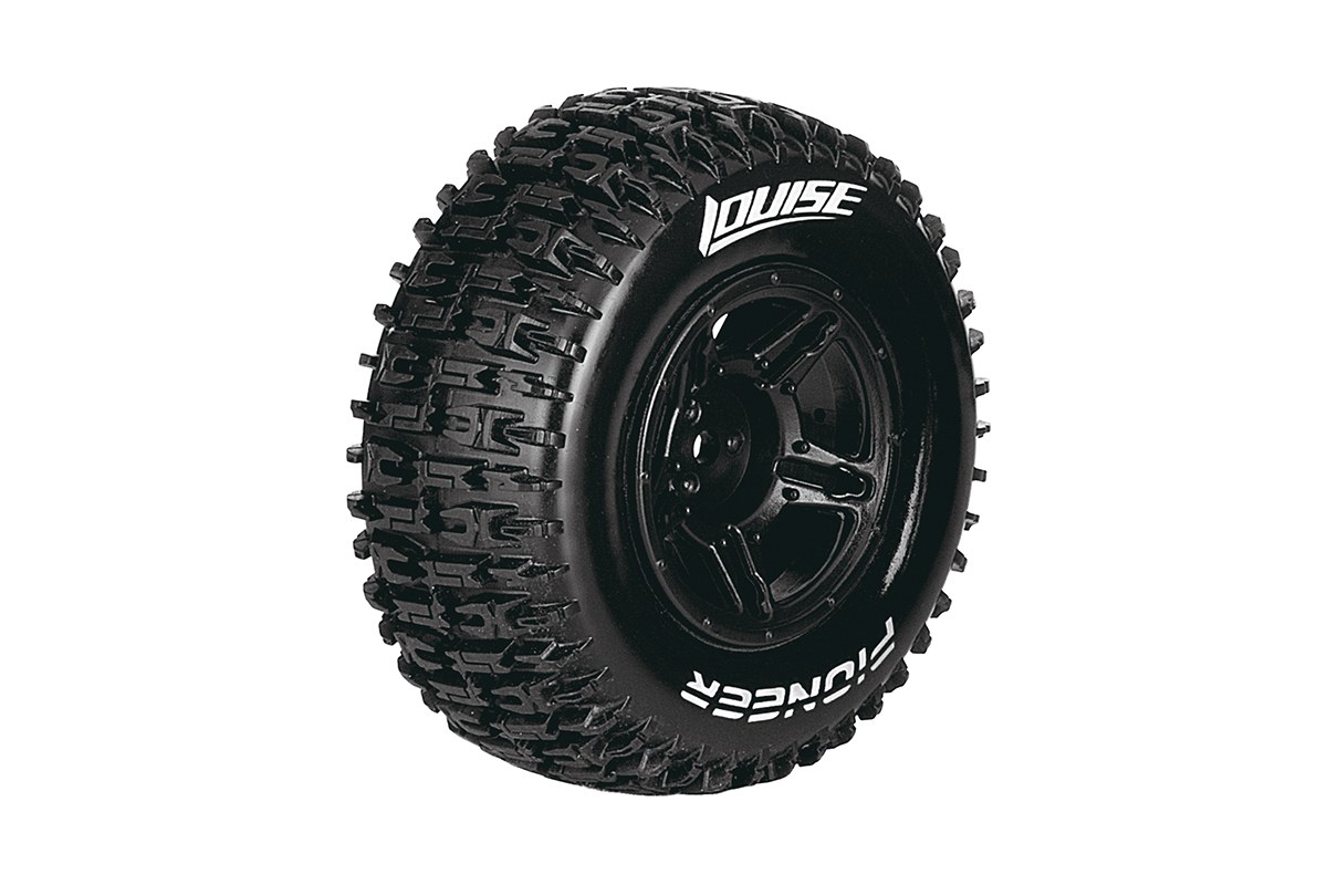 Louise SC-PIONEER shortcourse Soft banden op zwarte velgen - TEN-SCTE 4X4 afbeelding