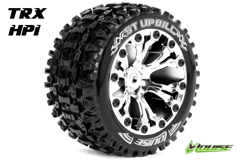 Louise ST-UPHILL Soft banden op 2.8" Velgen Chroom - 1/2" Offset - Hex 12mm afbeelding