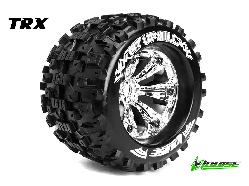 Louise MT-UPHILL Medium banden op chrome velgen voor 1/8 MT - 0 offset afbeelding