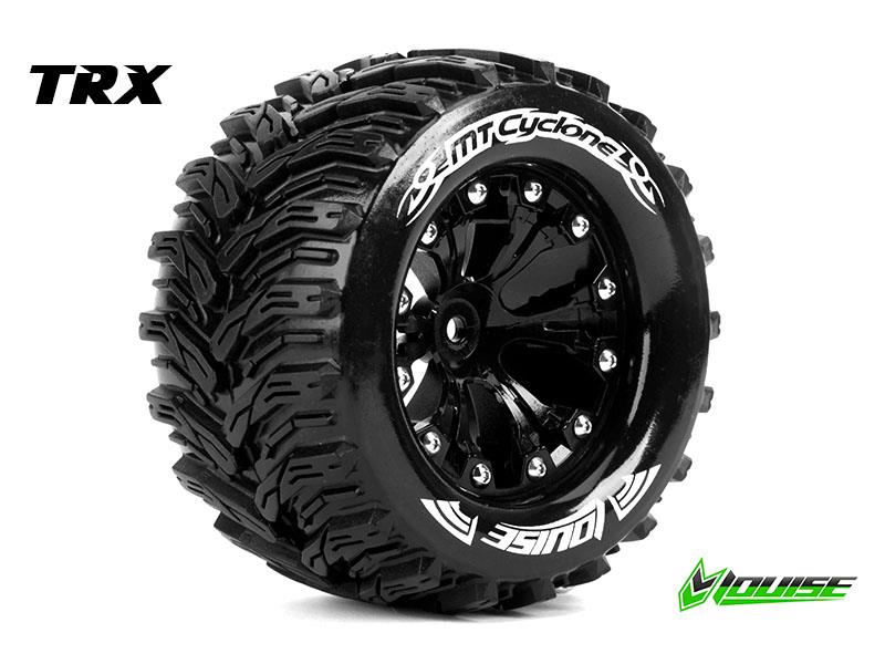 Louise MT-CYCLONE Soft banden op 2.8" Velgen Zwart - 0" Offset - Hex 12mm afbeelding