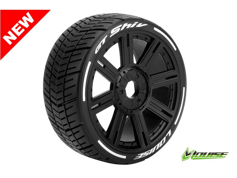 Louise GT-SHIV - MFT Soft banden op zwarte spaakvelgen voor 1/8 buggy afbeelding