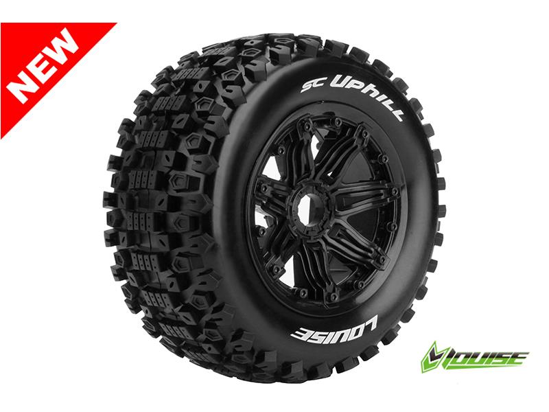 Louise SC-UPHILL Banden Set - Velgen Zwart - Hex 24mm afbeelding