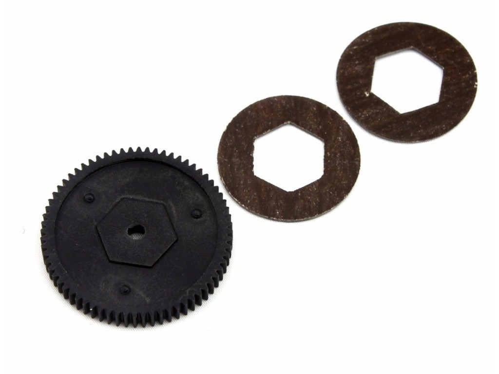 Main Gear 68T and Slipperpads (120934)