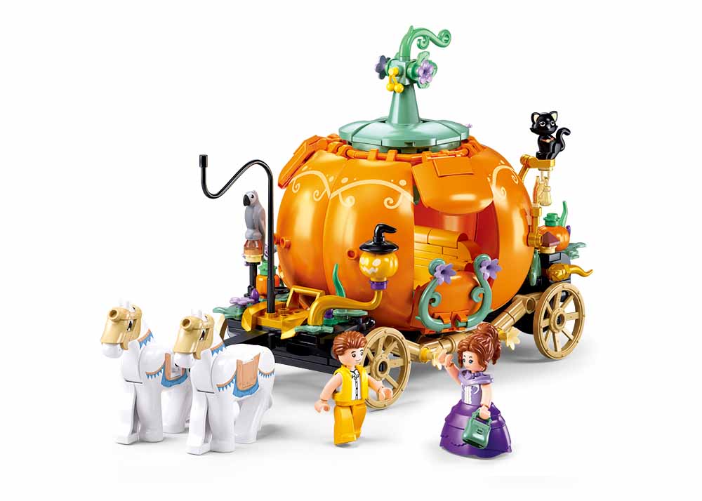 Sluban pumpkin dream factory (girl's dream) bouwstenen set