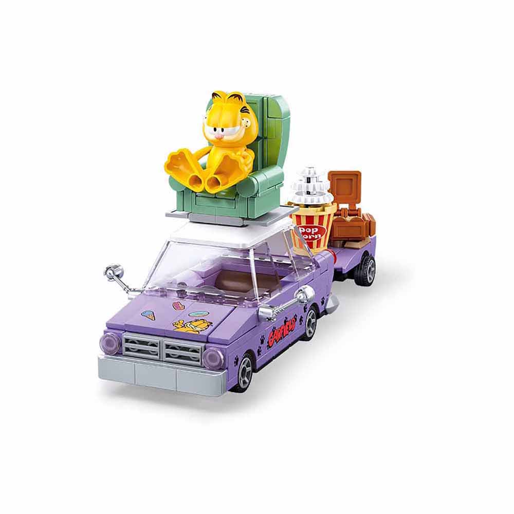 Sluban Garfield bouwstenen set - Auto (M38-B1222)