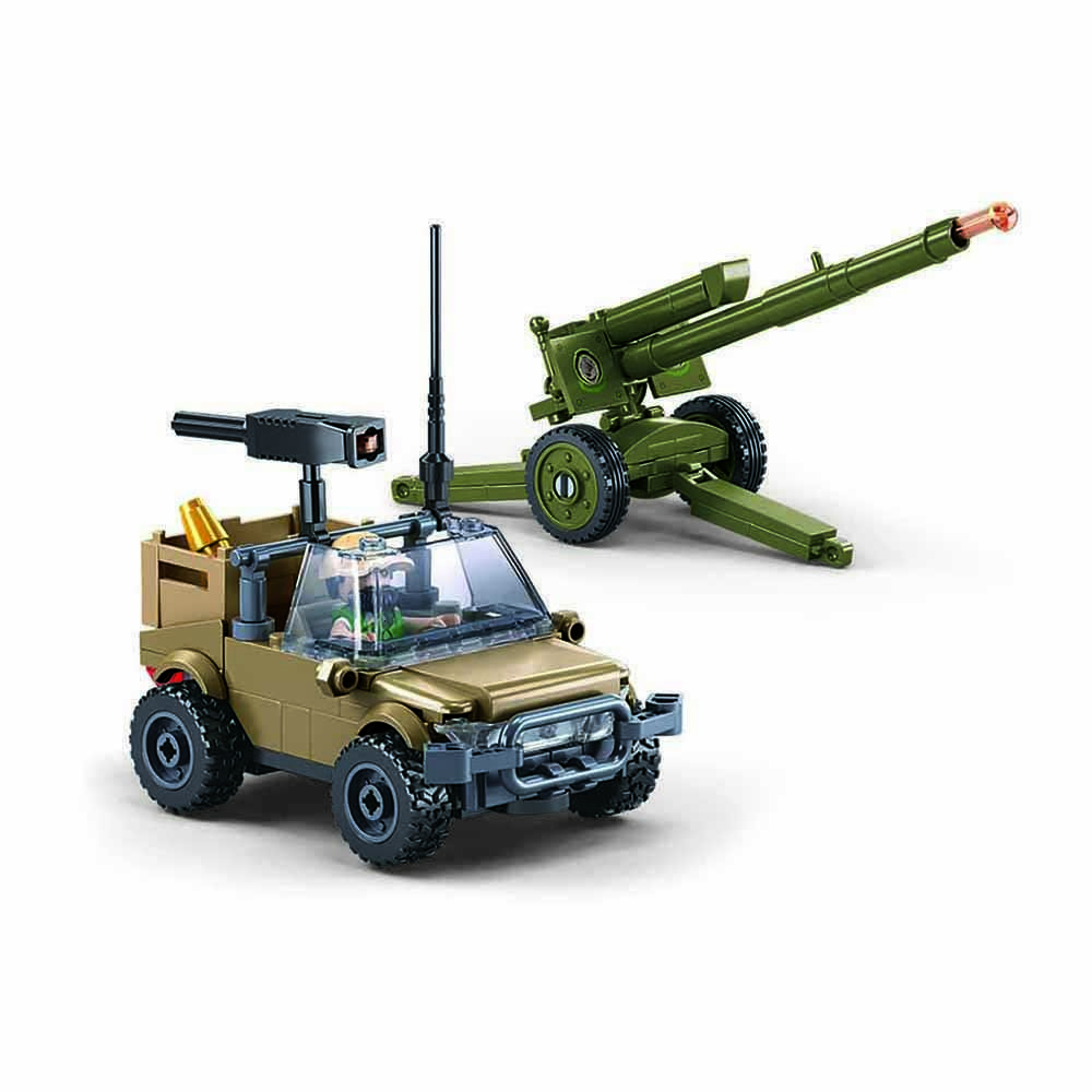 Sluban - Army IFR D30S Howitzer, Sluban B1255, Sluban, Bouwblokken